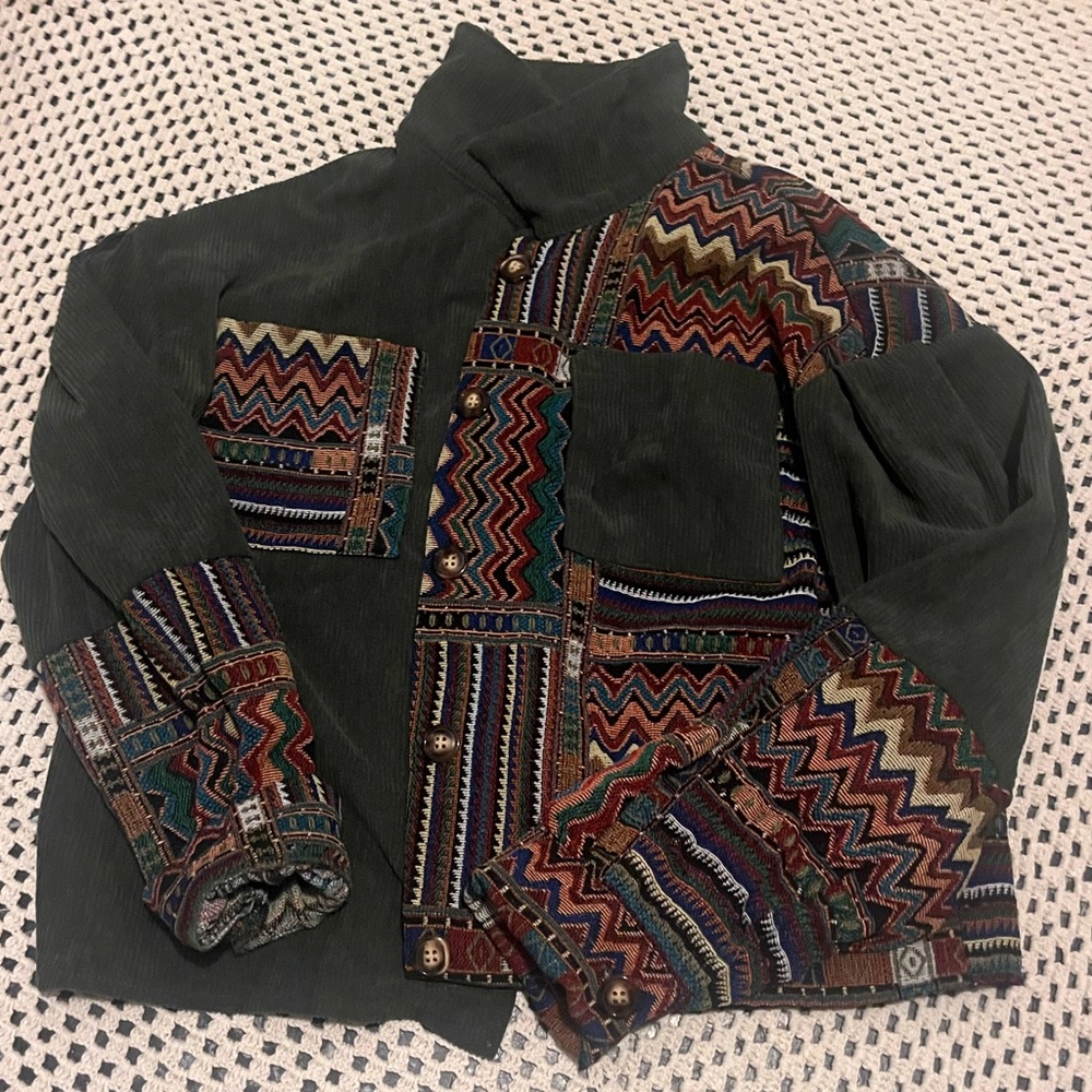 Patterned SHEIN Jacket - Picture 2 of 4